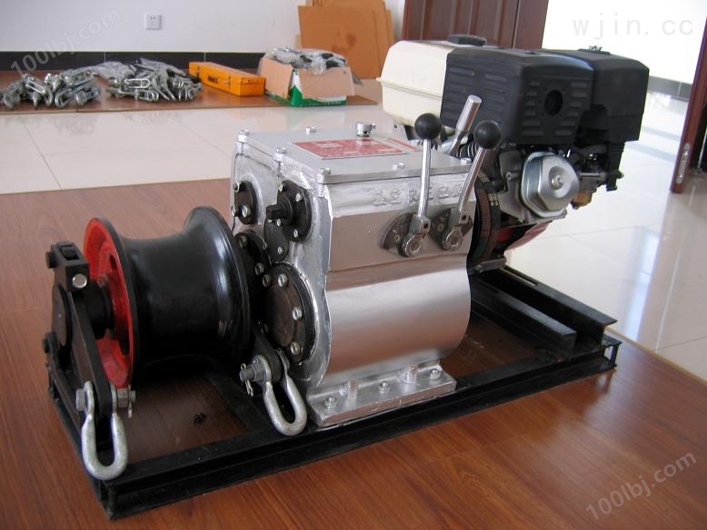 5吨柴油机双卷筒机动绞磨SJMC-50 电力施工机具 电力绞磨机