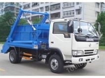 江苏扬州垃圾车 东风145摆臂式垃圾车