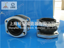 上海松夏牌菱形法兰橡胶挠性接头质保2年厂家发货1026